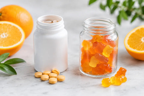 Vitamin C Tablets Versus Gummies Compared