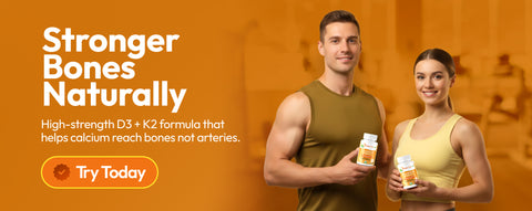 Healtheria Vitamin D3 4000 IU + K2 MK-7 tablets