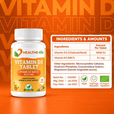 Vitamin D3 – 60 Tablets