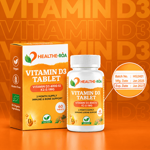 Vitamin D3 – 60 Tablets