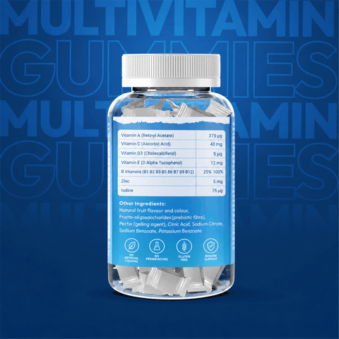 Vegan Multivitamin Gummies – 60 Gummies