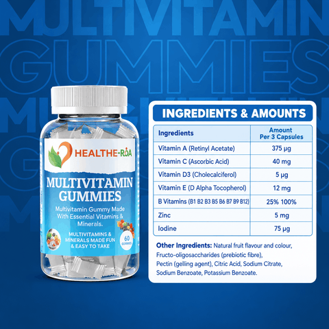 Vegan Multivitamin Gummies – 60 Gummies